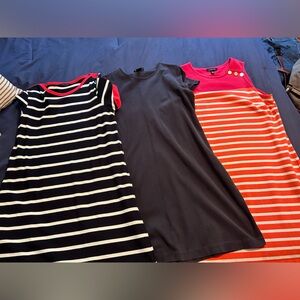 Lot of 3 Lands End Dresses MP